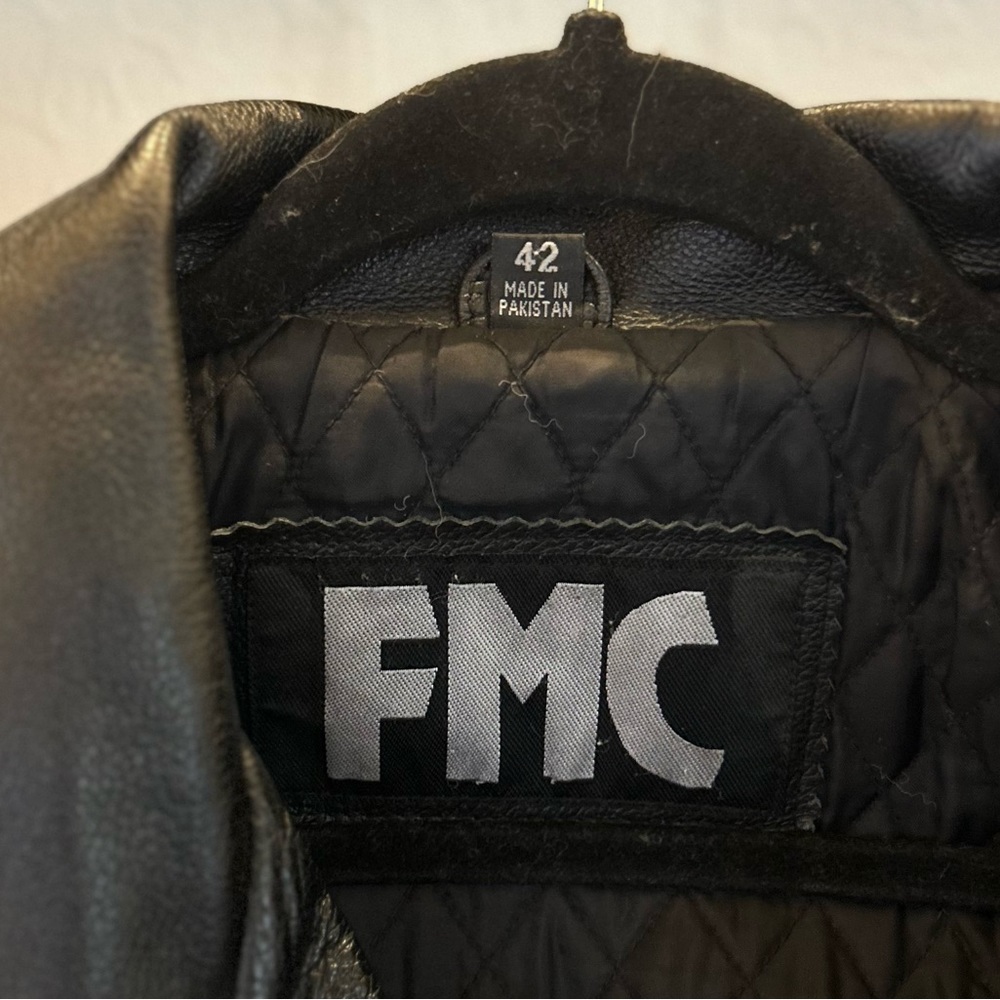 FMC Superstar Men's Motorcycle Leather Jacket - Picture 3 of 7